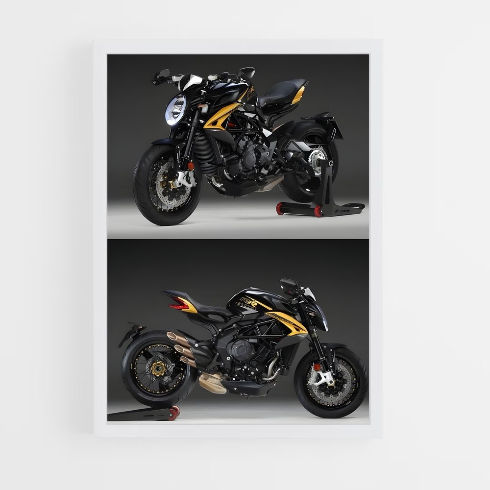 Poster Bolide Éclatant – affiche MV Agusta (vue 3)